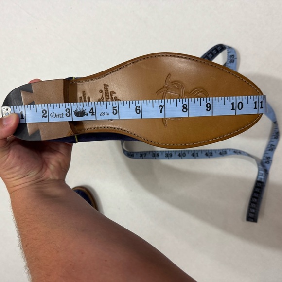 The Office of Angela Scott Mr. Evans Wingtip Oxfords in Midnight, 41, 10.5, NWOT - Picture 12 of 12